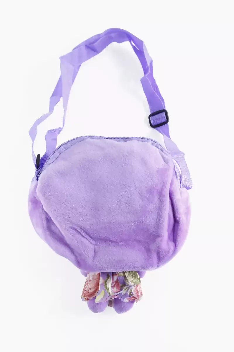 Hello Kitty Sling Bag For Girls - Lavender