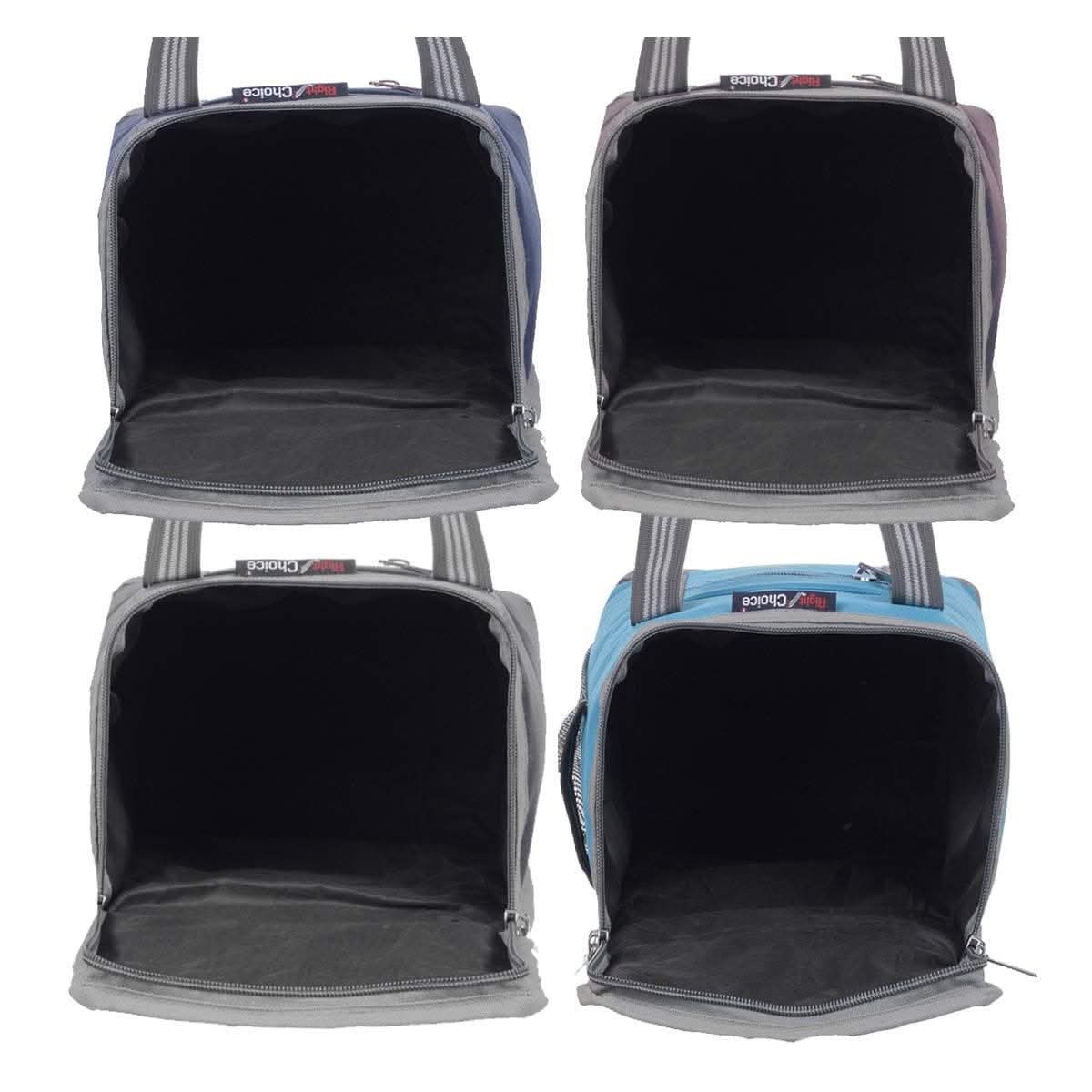 Right Choice Polyester Carry On Lunch/Tiffin Bags Combo for School & Office (Pack of 2)