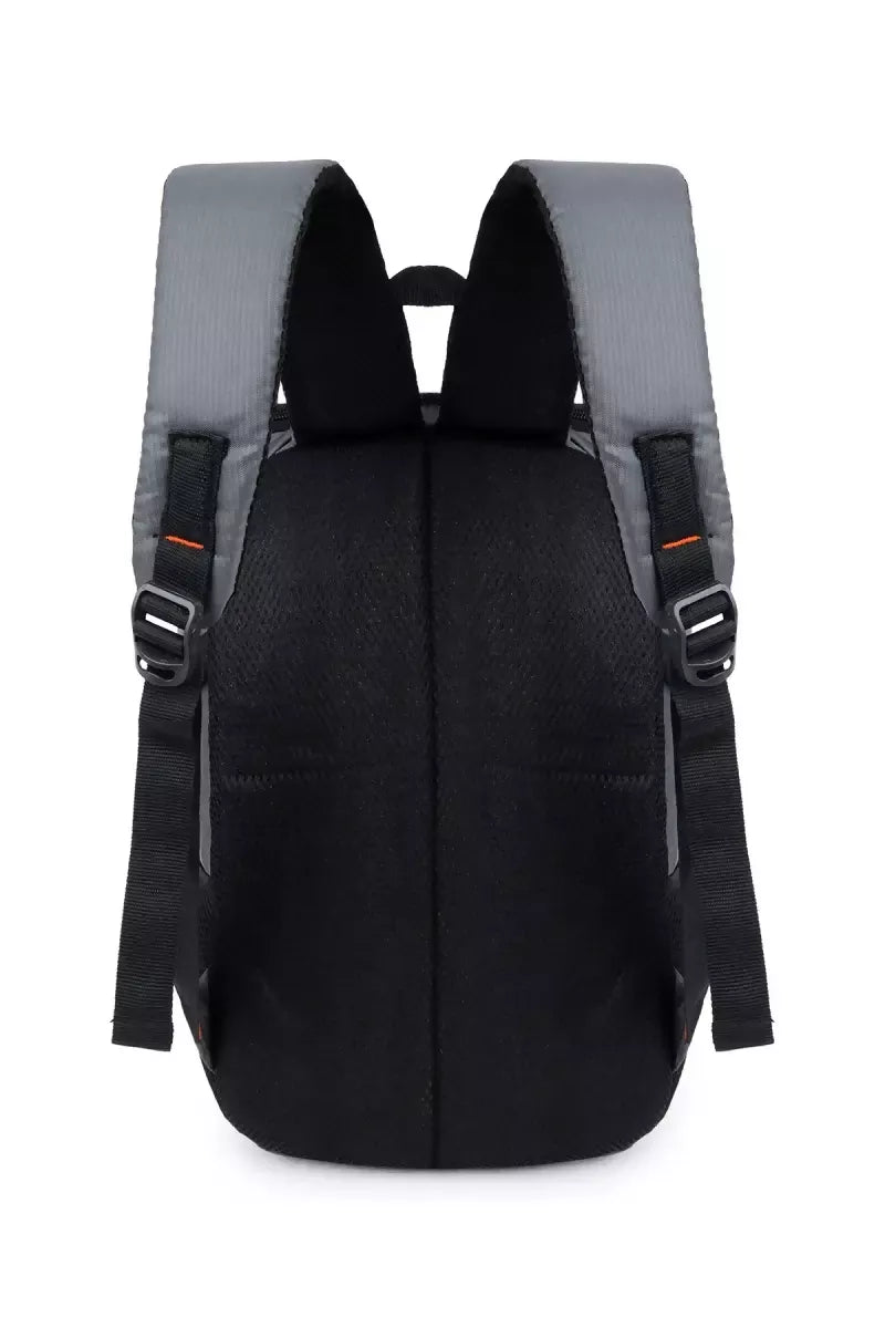 15 L Waterproof Solid Casual Backpack for Unisex - Grey