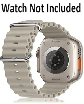 Cream Ocean Loop Watch Strap For apple For Apple Watch SERIES SE 2020 (42mm/44mm/45mm/46mm/49mm)