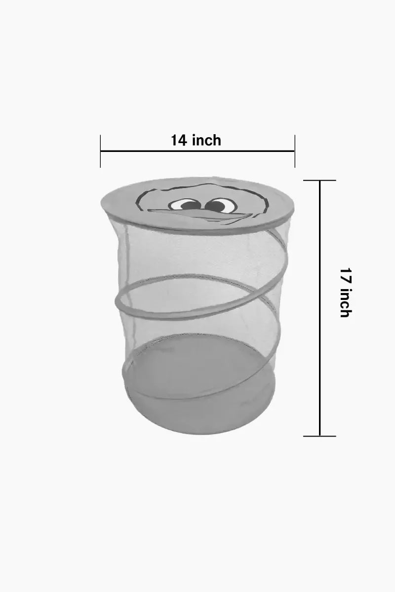 Nylon Zip lock Laundry Bag - Printed (Pink)