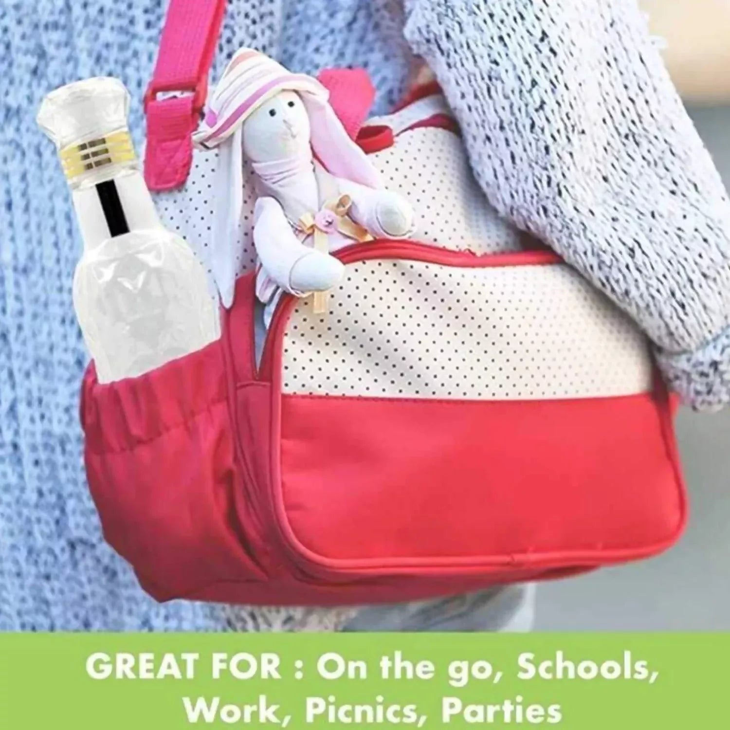 SLATOINDIA Diamond Water Bottles 1 Ltr (3 Pcs Set) (Multicolor)