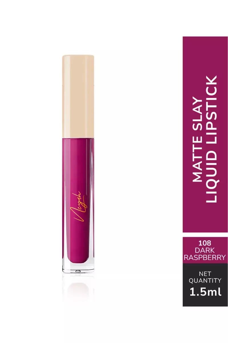 Neyah Matte Slay Liquid Lipstick (1.5 ml, Deep Pink)