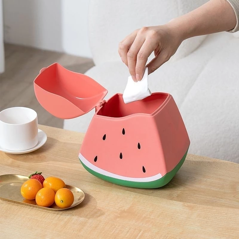 Fruits Desktop Dust Bin – Cute & Compact Waste Organizer
