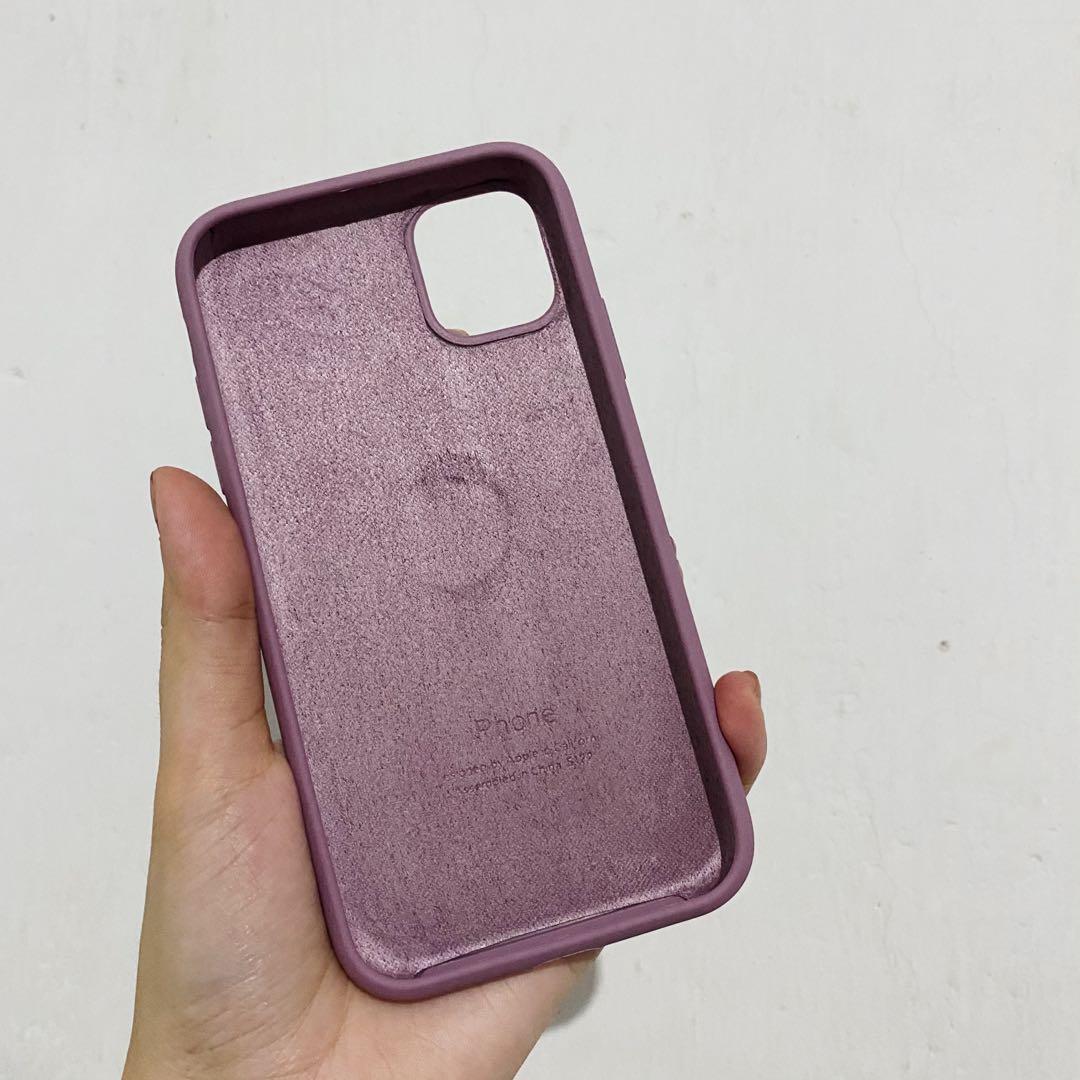 Lavender Original Silicone case for Apple iphone 13 Pro Max