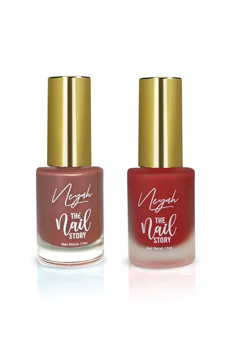 Neyah The Nail Story Combo of 2 Pcs - Each 11 ml