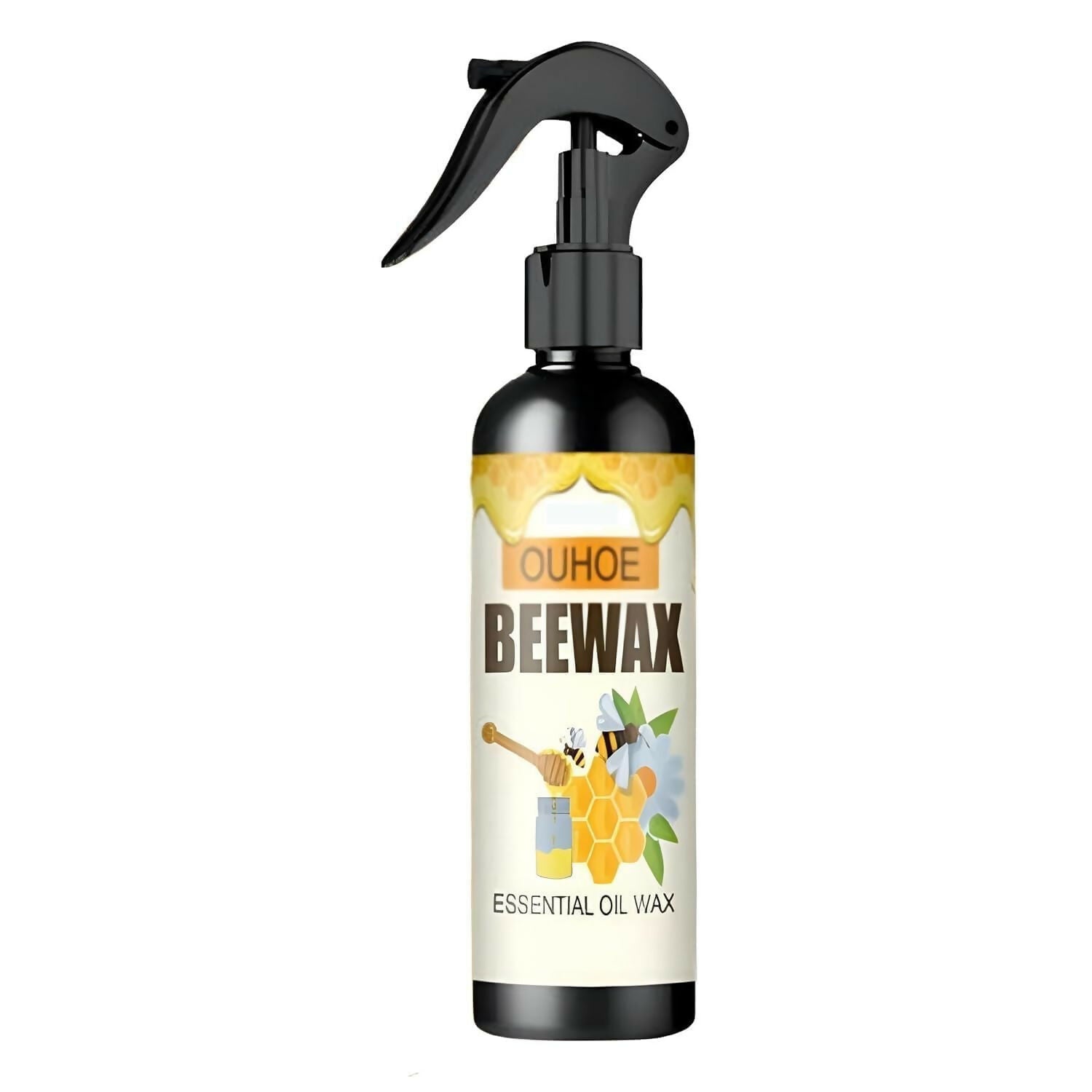 Glossy Beeswax Spray 100% Natural Wood Polish - 120ml