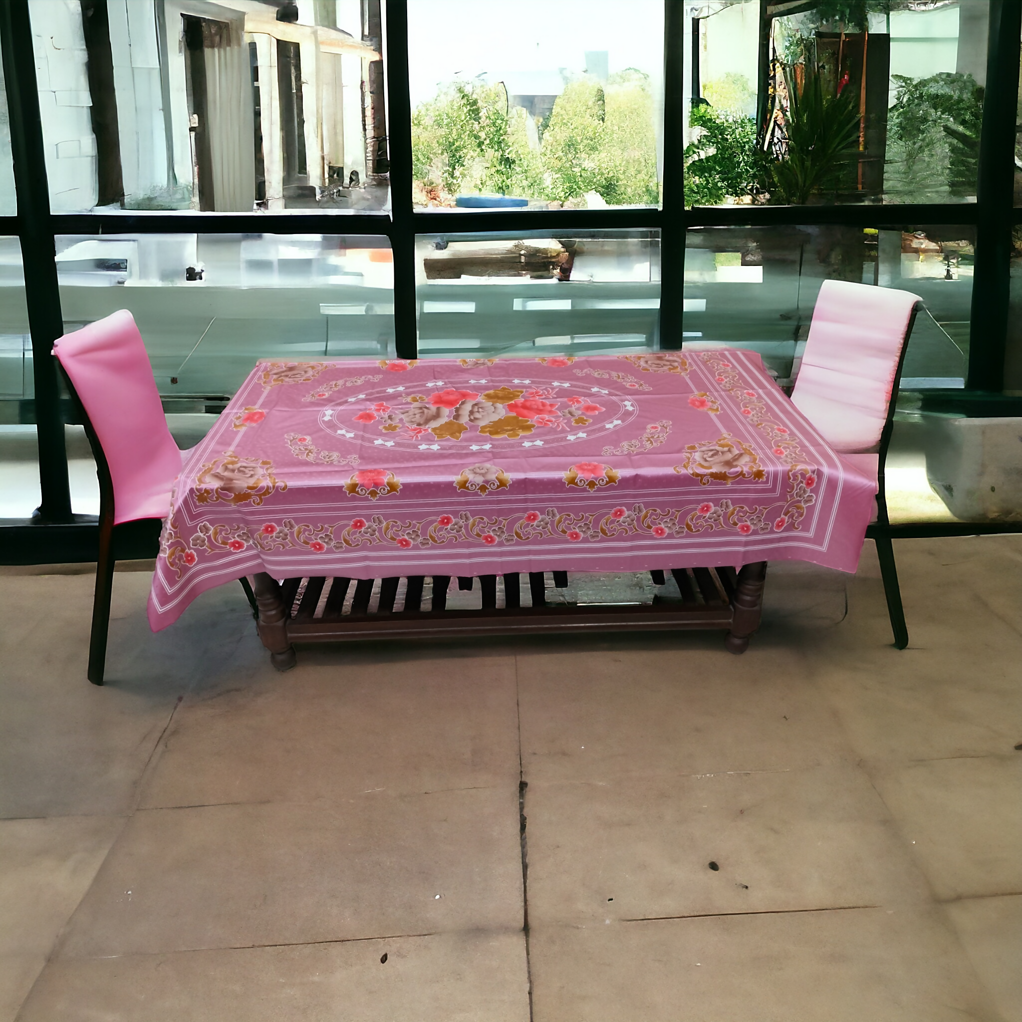 MD Table Cover 3D Printed Polyester for 2 to 4 Seater Tables (40 x 56 Inches)