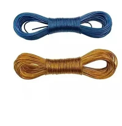 Multispace 20m PVC-Coated Steel Wire Clothesline(Multi-color, 2 pieces)