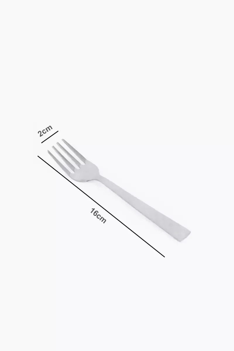 Prabha Stainless Steel Camry Baby Fork Set - 16cm