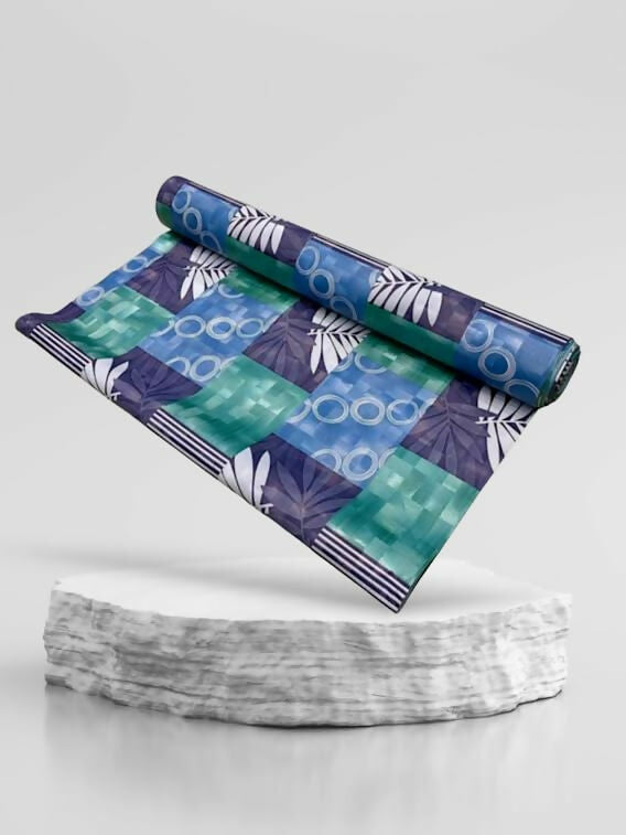 Mopak Decor Shelf Liner used for Wardrobe kitchen cabinet Drawer Slab Roll - (Green)