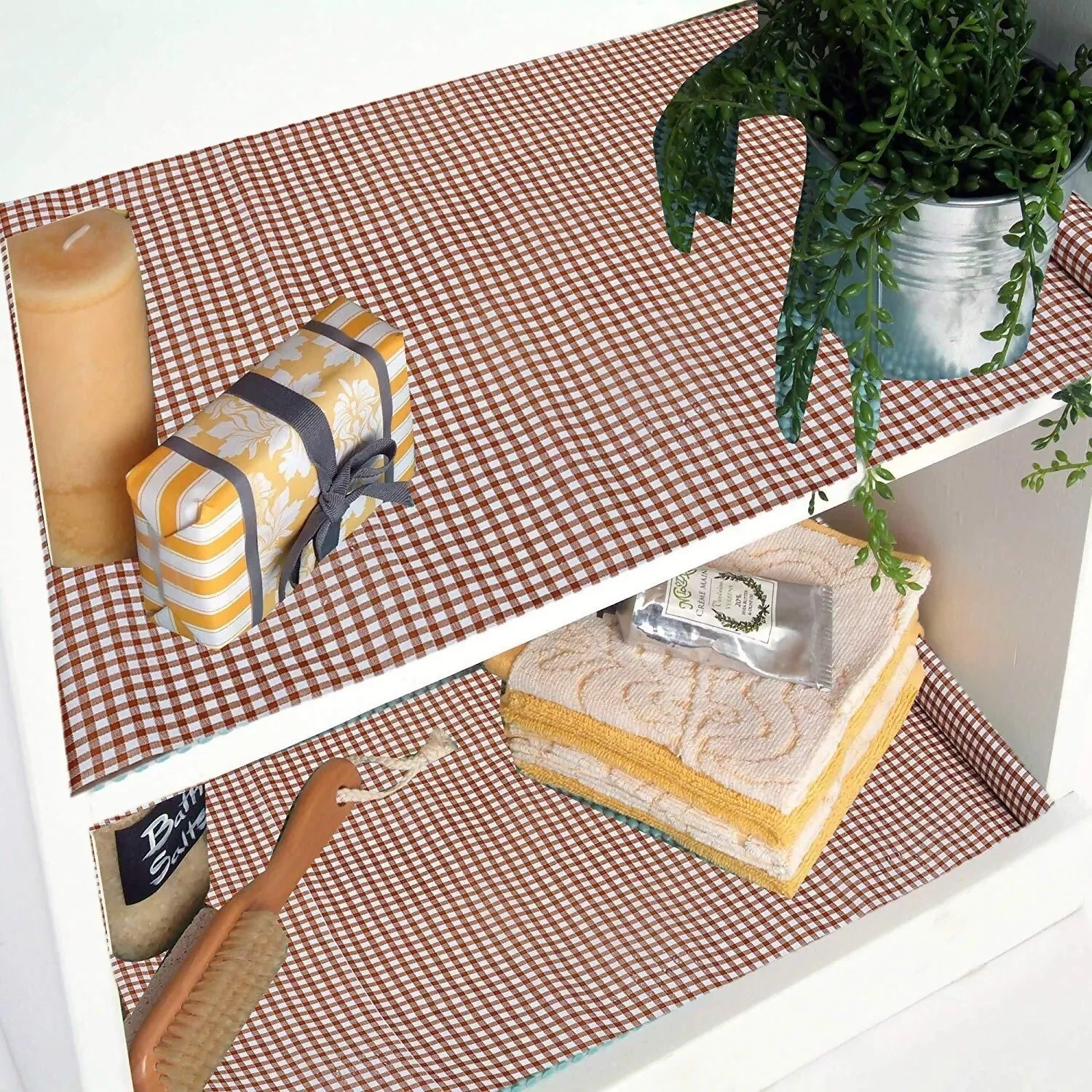 Mopak Decor Polyester Solid Box Fridge Mat & Cover - Pack of 1 (5 Meter).