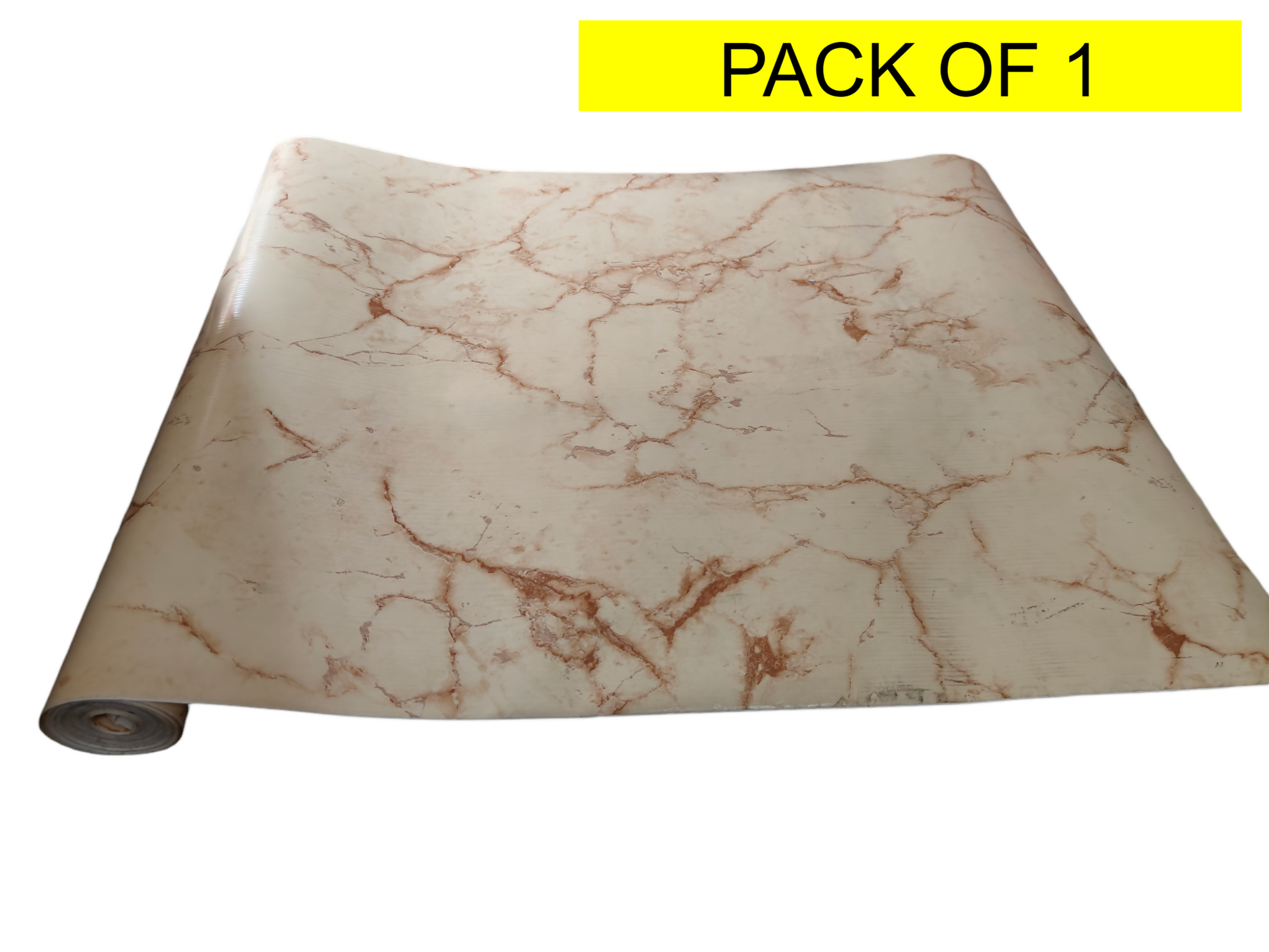 Mopak Decor Classics Brown Wallpaper - Pack of 1 (Size:100 cm x 45 cm)