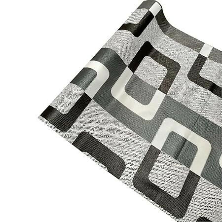 Mopak Decor Shelf Liner used for Wardrobe kitchen cabinet Drawer Slab Roll - (Balck)