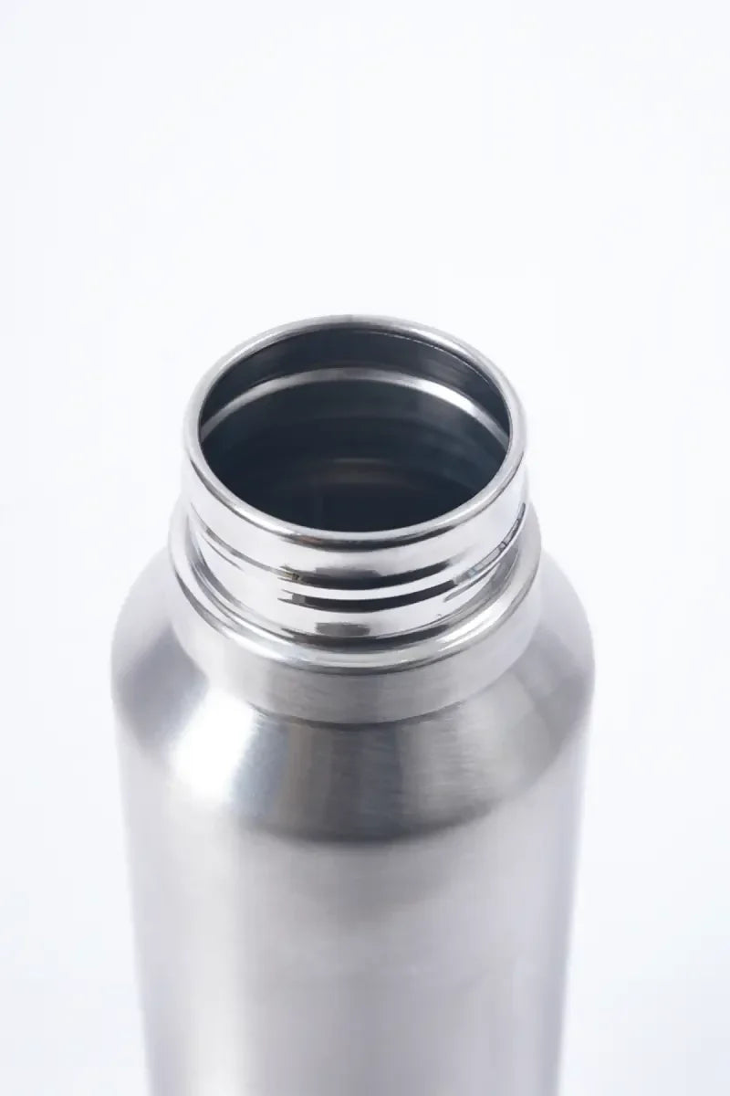 Stainless Steel Water Bottle (1 ltr, Silver)