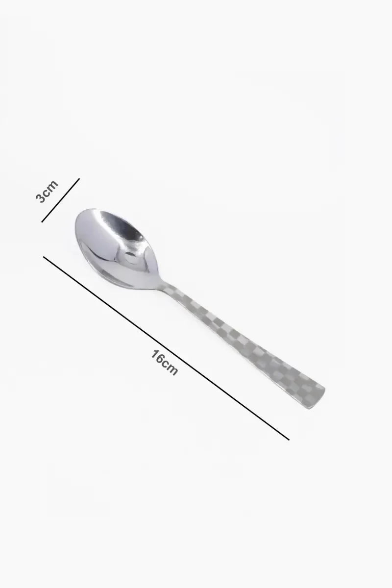Prabha Stainless Steel Camry Baby Spoon Set - 16cm (6 pcs)