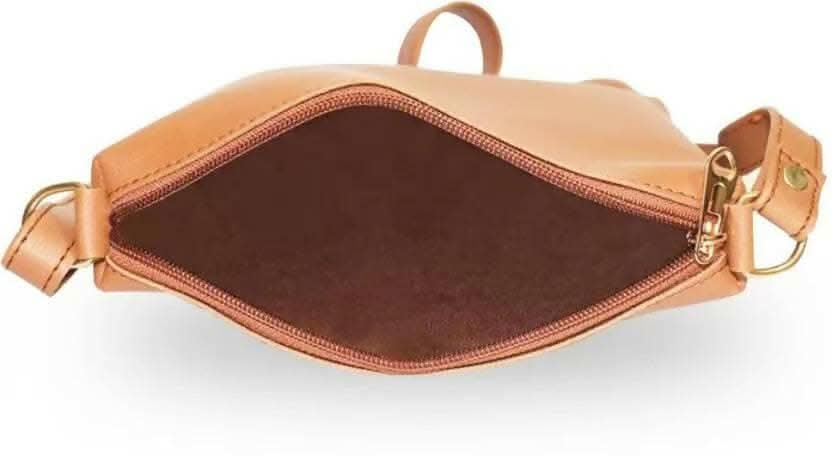 Tan Girls Sling Bag