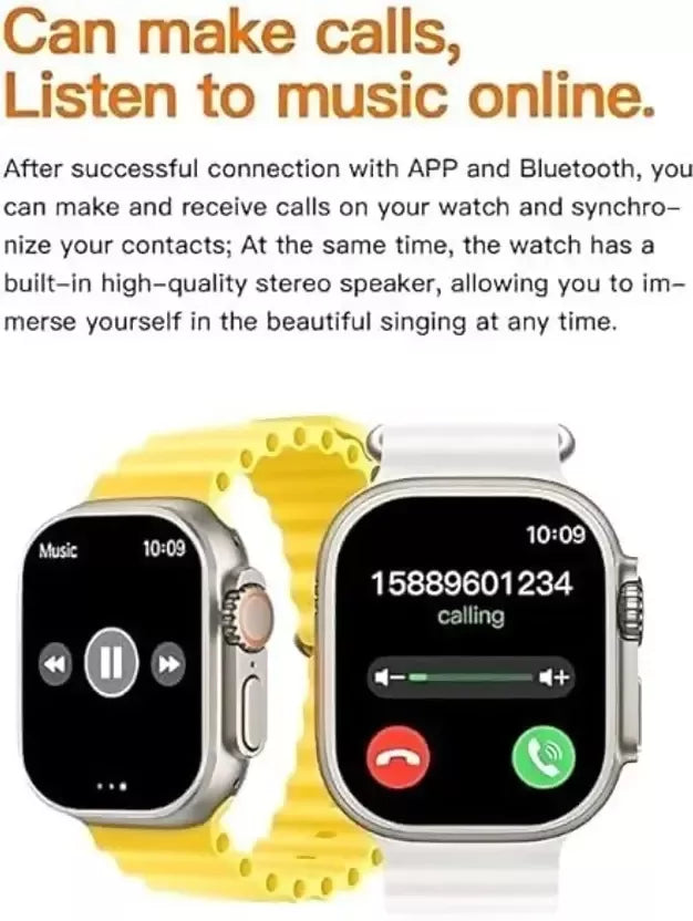 T 10 Ultra 2 Smart Watch (Random Color)