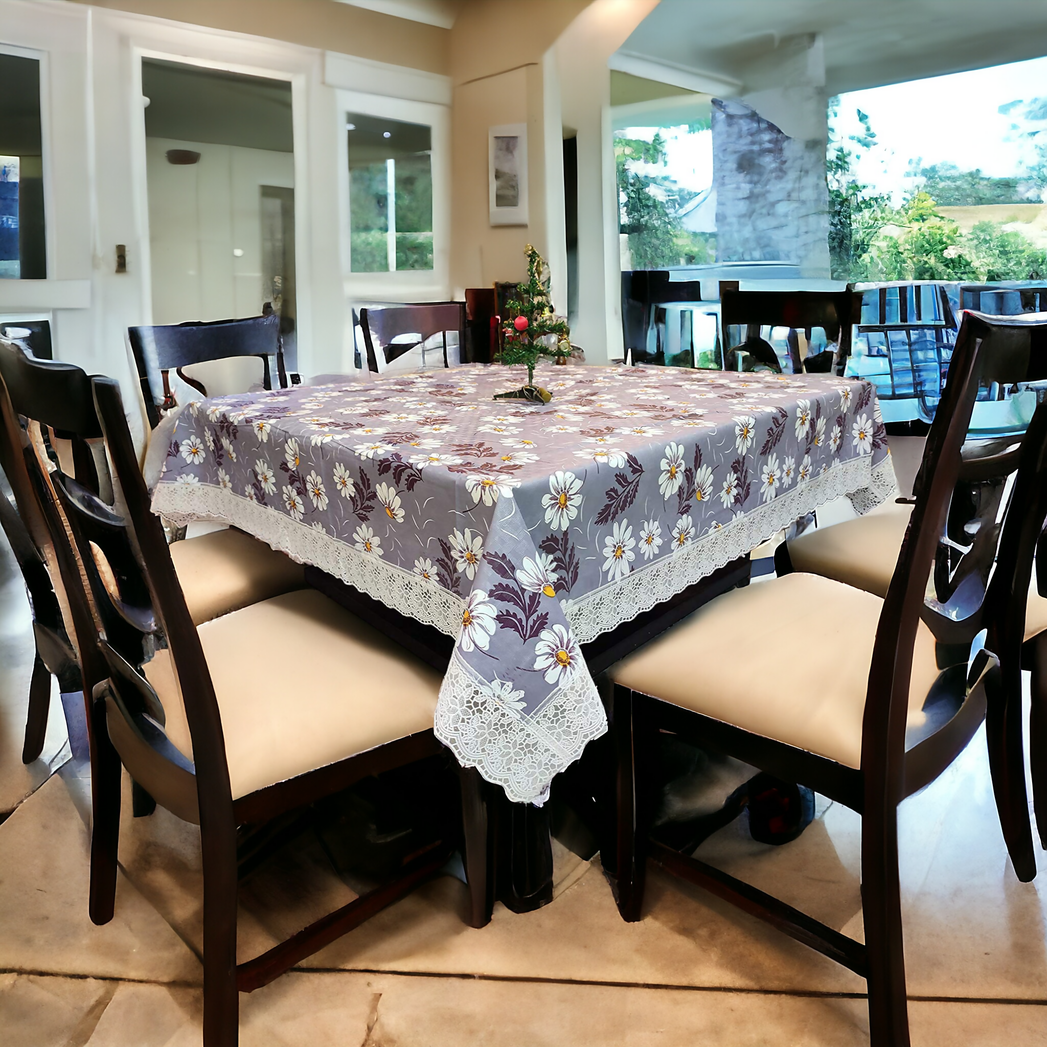 Mopak Decor Classic Rectangular Table Cover- Dining table cover