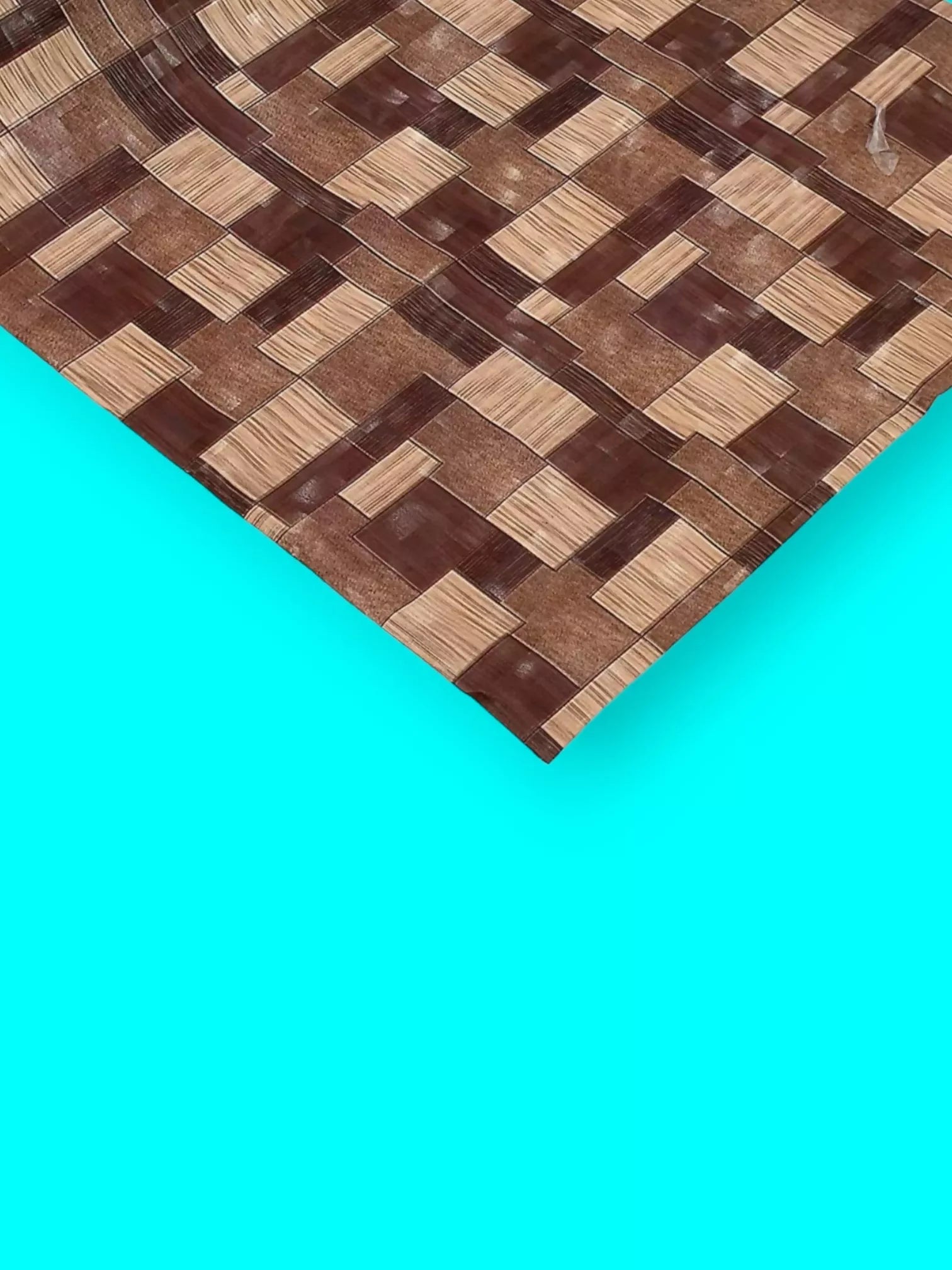 Mopak Decor Shelf Liner used for Wardrobe kitchen cabinet Drawer Slab Roll - (Brown)