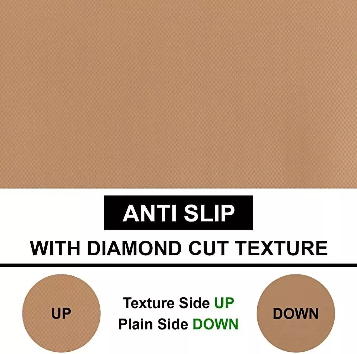 Mopak Decor Plain Eva Printed Solid Fridge Mat & Cover Pack of 1- (4Meters)