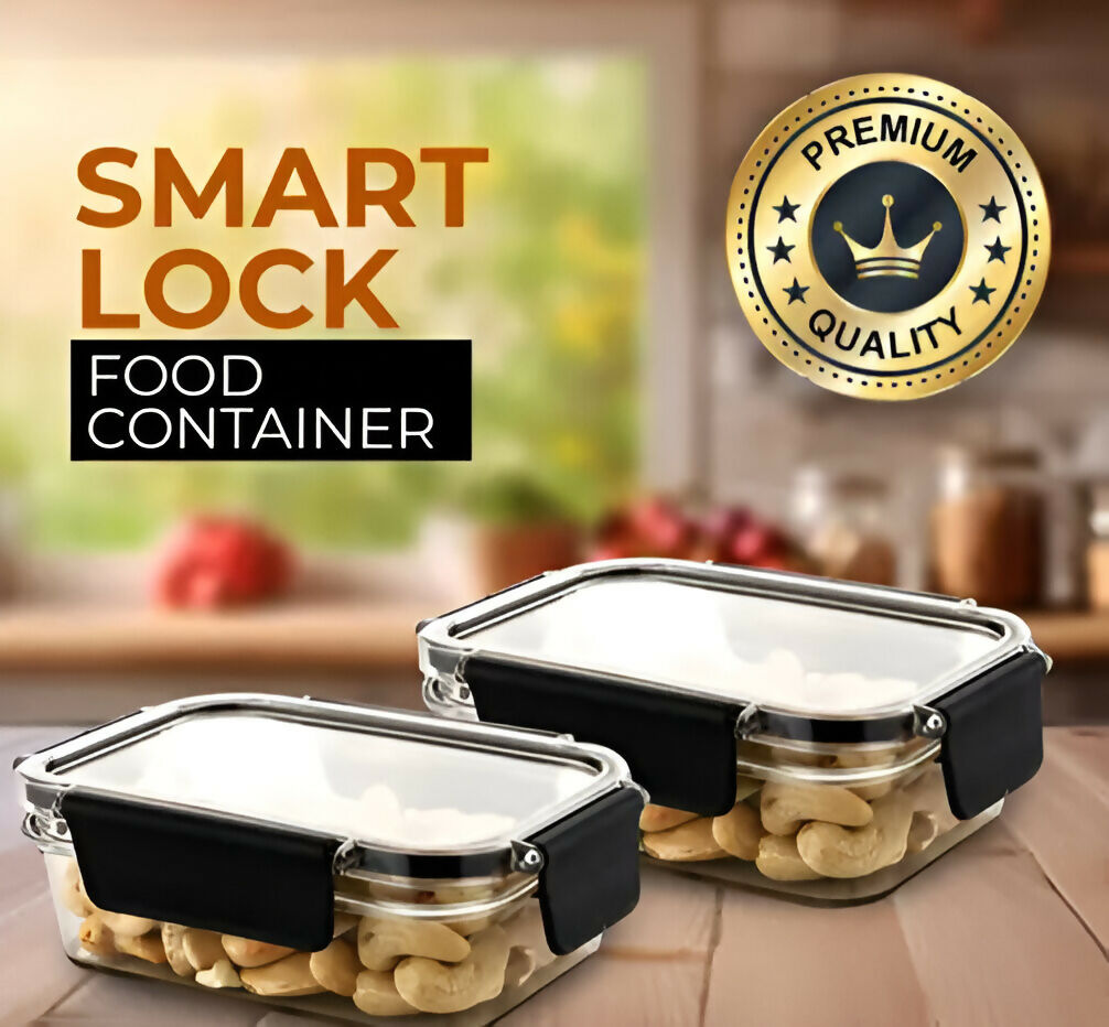 300ml Acrylic Kitchen Airtight Containers (Pack of 2)
