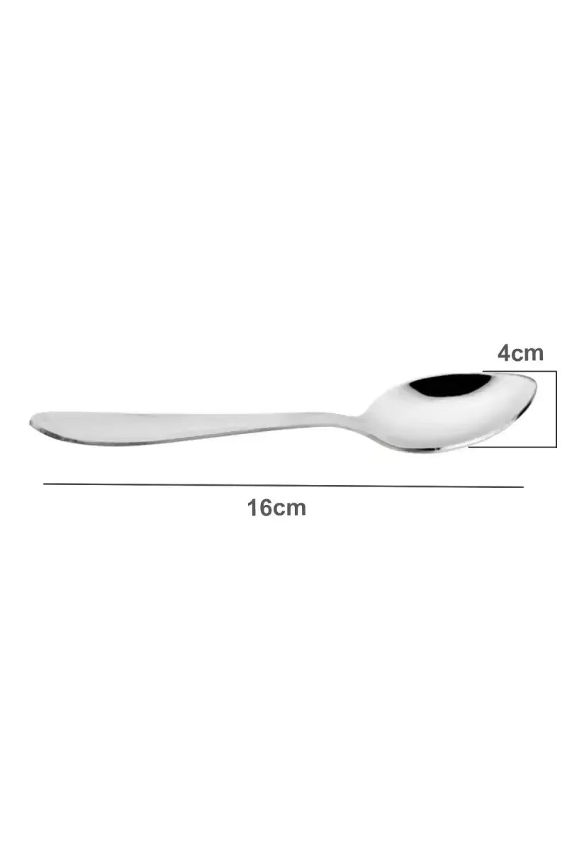 Prabha Stainless Steel Classic Baby Spoon Set - 16cm