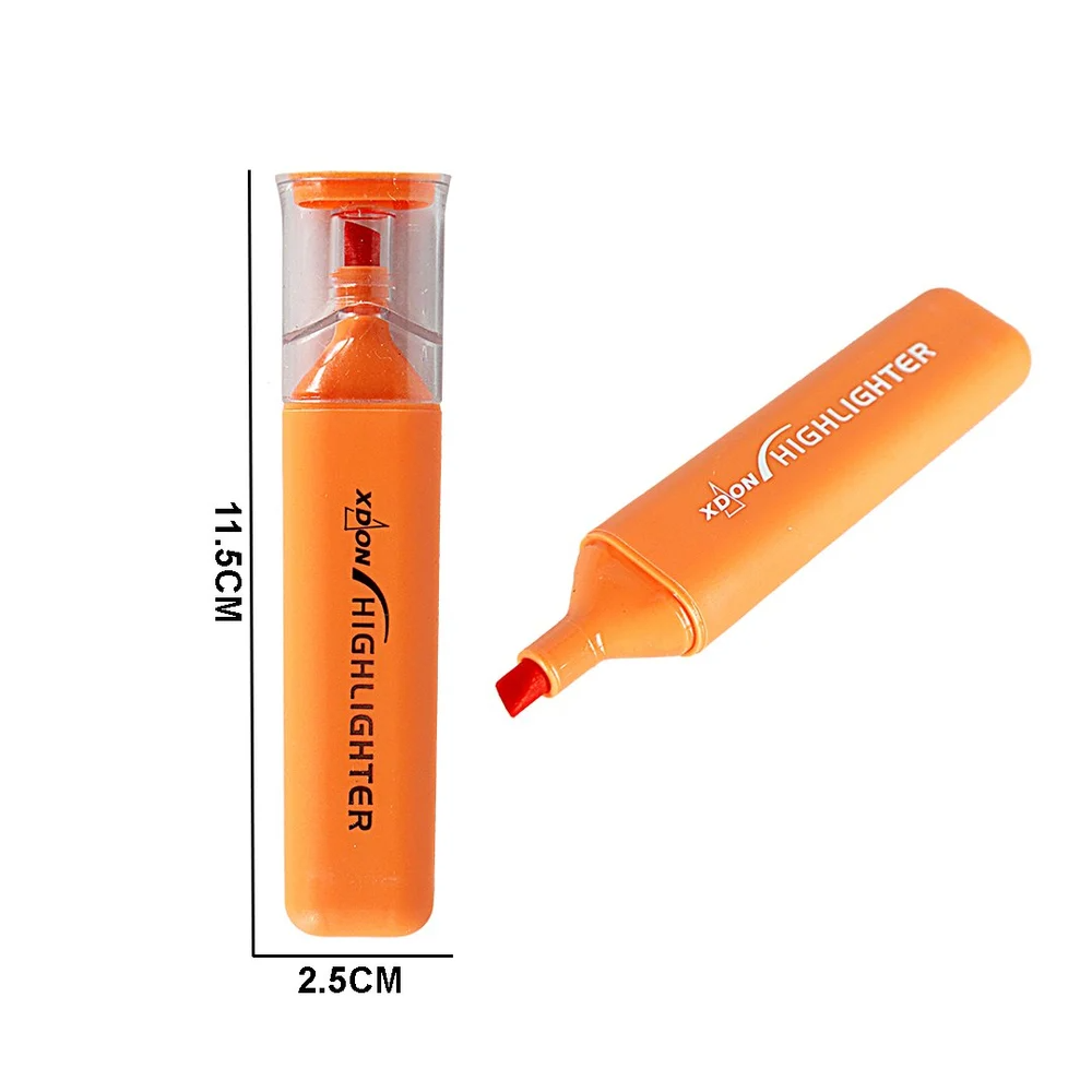 Brighten Your Notes! Fluorescent Highlighter 1 Pcs