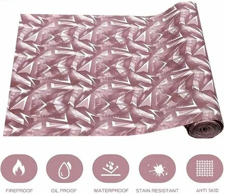 Mopak Decor Polyester Solid Kenchi Fridge Mat & Cover - Pack of 1 (5 Meter).