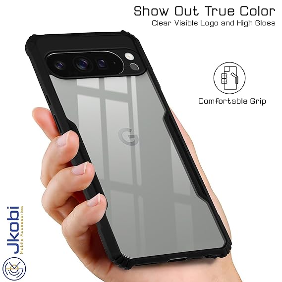 Hybrid Shockproof silicone safe transparent Case for Google Pixel 9 Pro