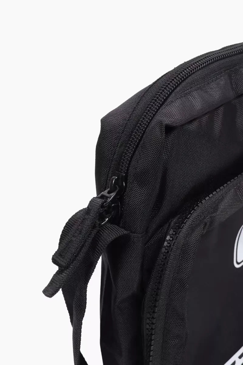 Synthetic Fabric Office Laptop Bags for Men - Black