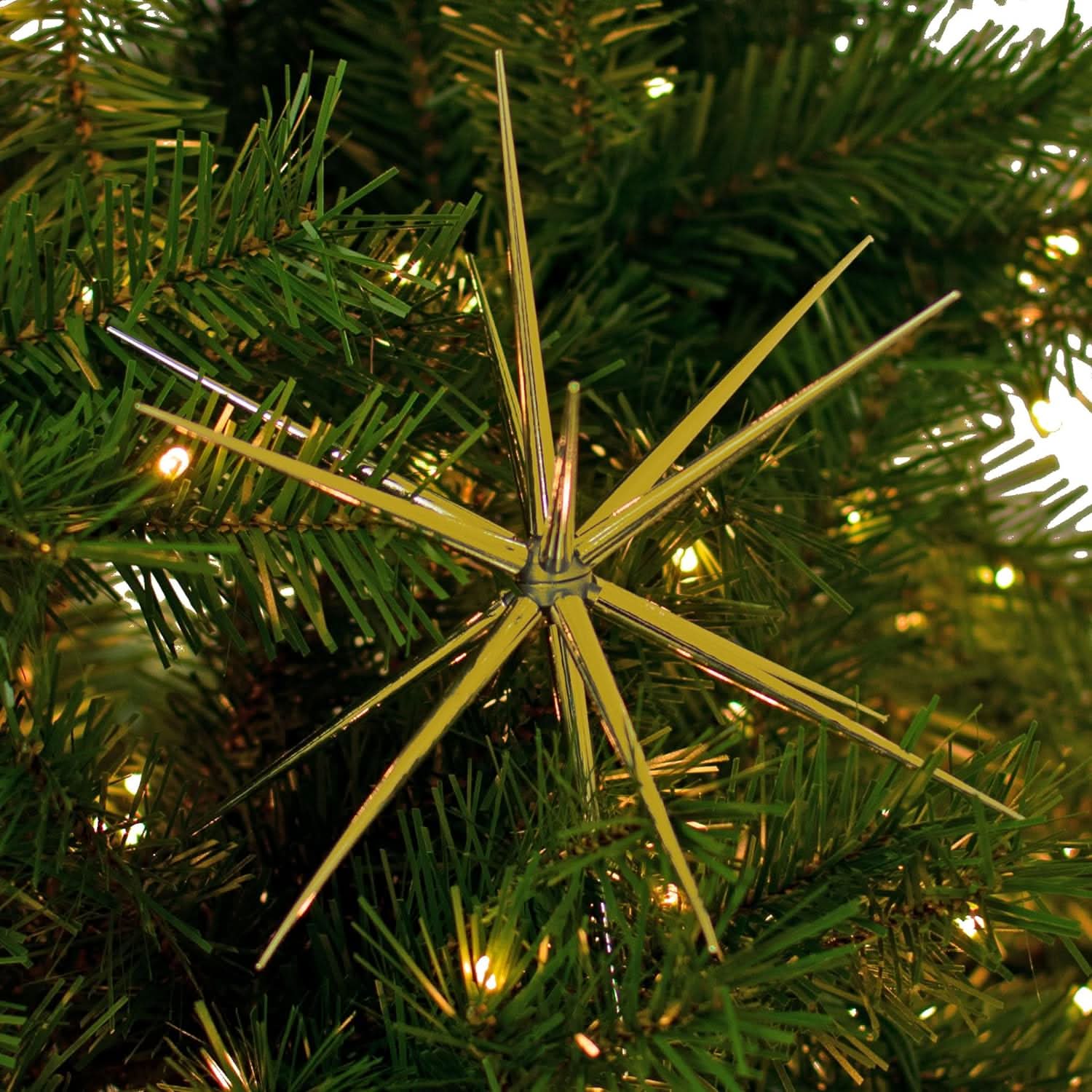 3d Gold Star Hanging Decoration For Windows Home Garden ( Big  Medium Small )