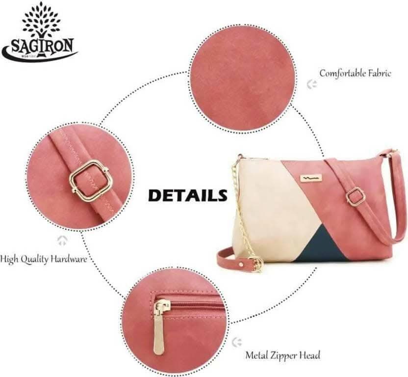 SAGIRON Maroon Women Sling Bag