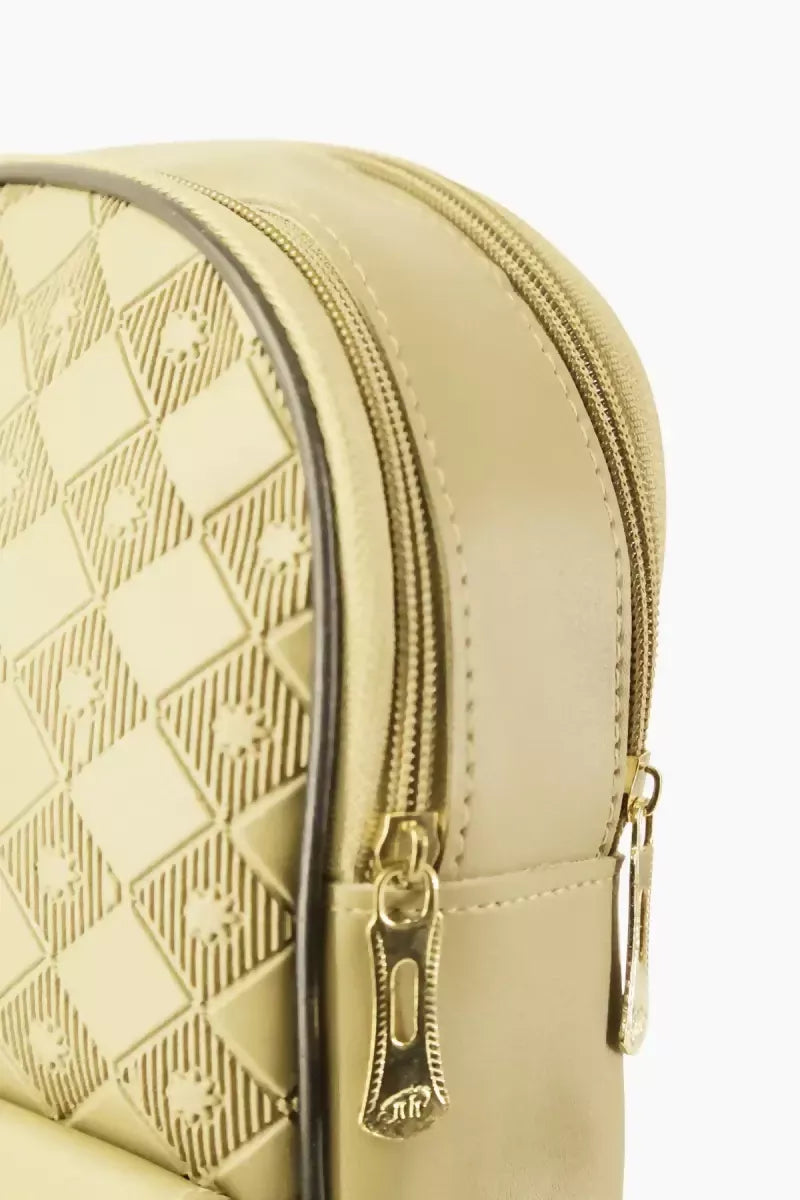 Trendy Casual Backpack for Girls - Light Brown