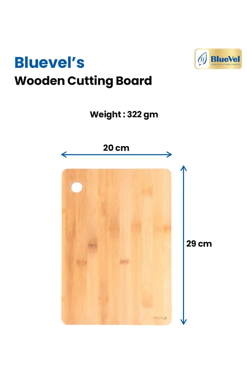Wooden Chopping Board - Bluevel (29 cm * 20 cm )