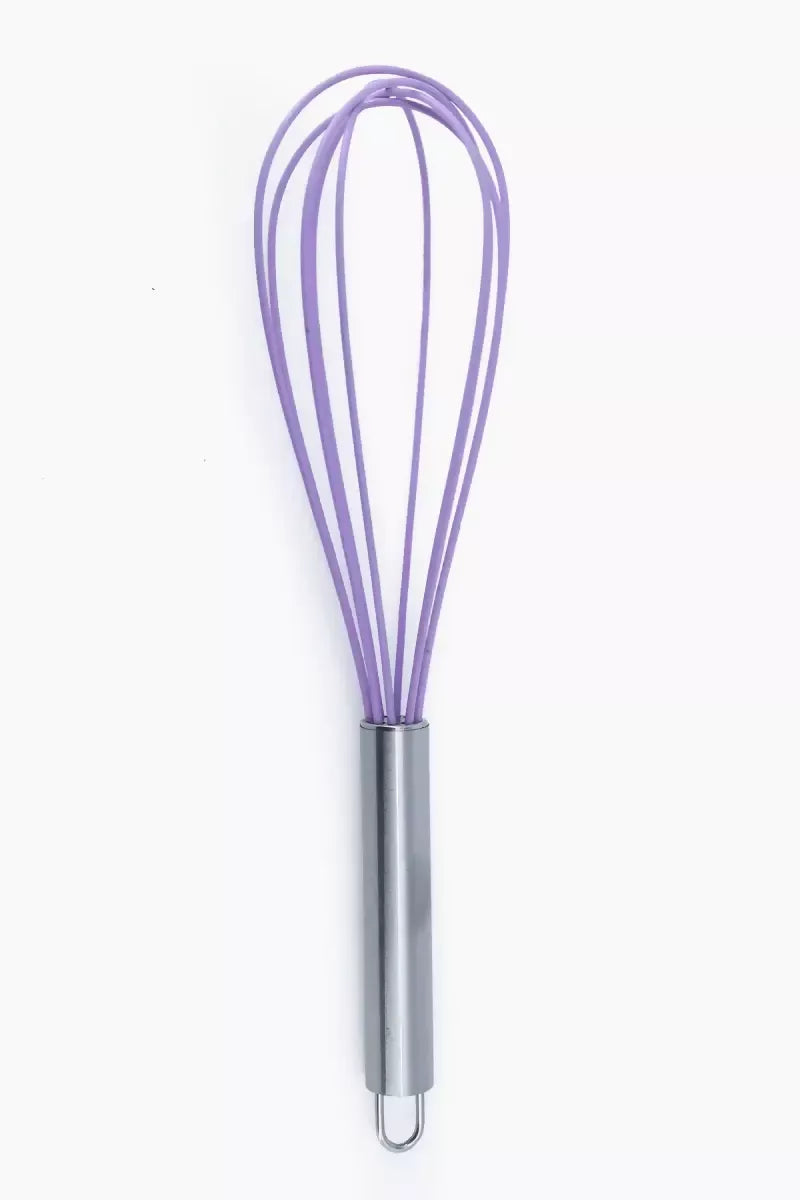 Stainless Steel Multipurpose Whisk - 29cm (Purple)
