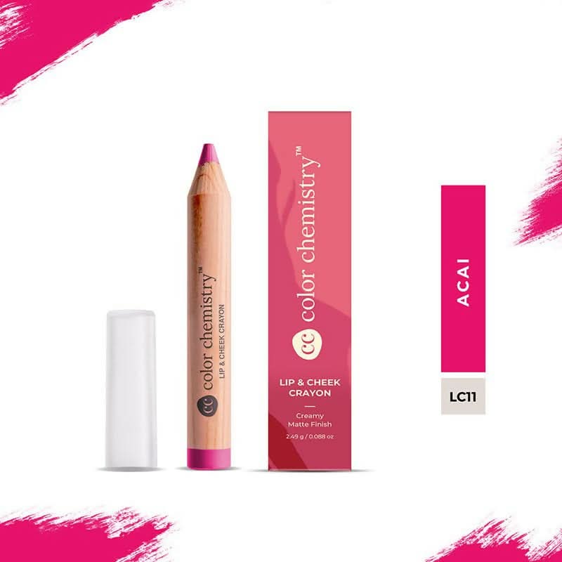 Color Chemistry Lip & Cheek Crayon - Acai LC11 (2.4 g)
