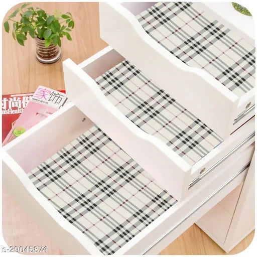 Mopak Decor Shelf Liner 5M used for Wardrobe kitchen cabinet Drawer Slab Roll - (45x500 cm)