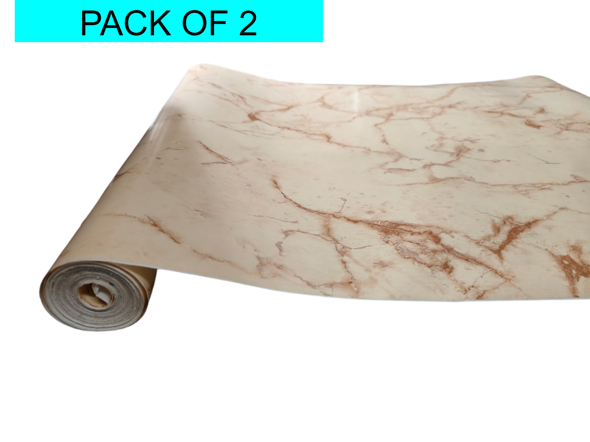 Mopak Decor Multipurpose Self-Adhesive Waterproof Wallpapers – 45 x 100 cm (Pack of 2) – Ideal for Wall, Almira, Fridge, Kitchen & Tabletop