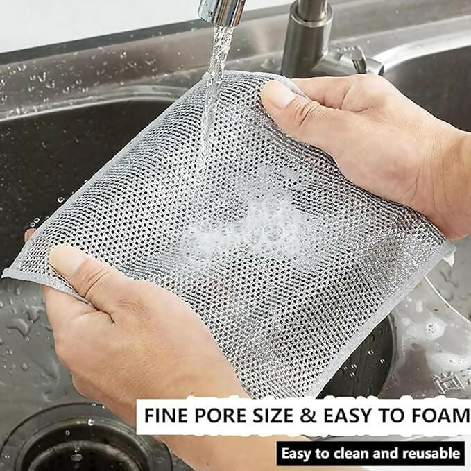 Vessel Scrubber Sheets for washing dishes (10 Pcs)