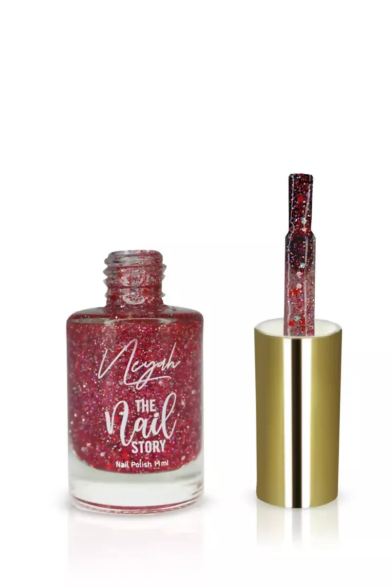 Neyah The Nail Story Nail Polish 11ml (Pink Stardust)