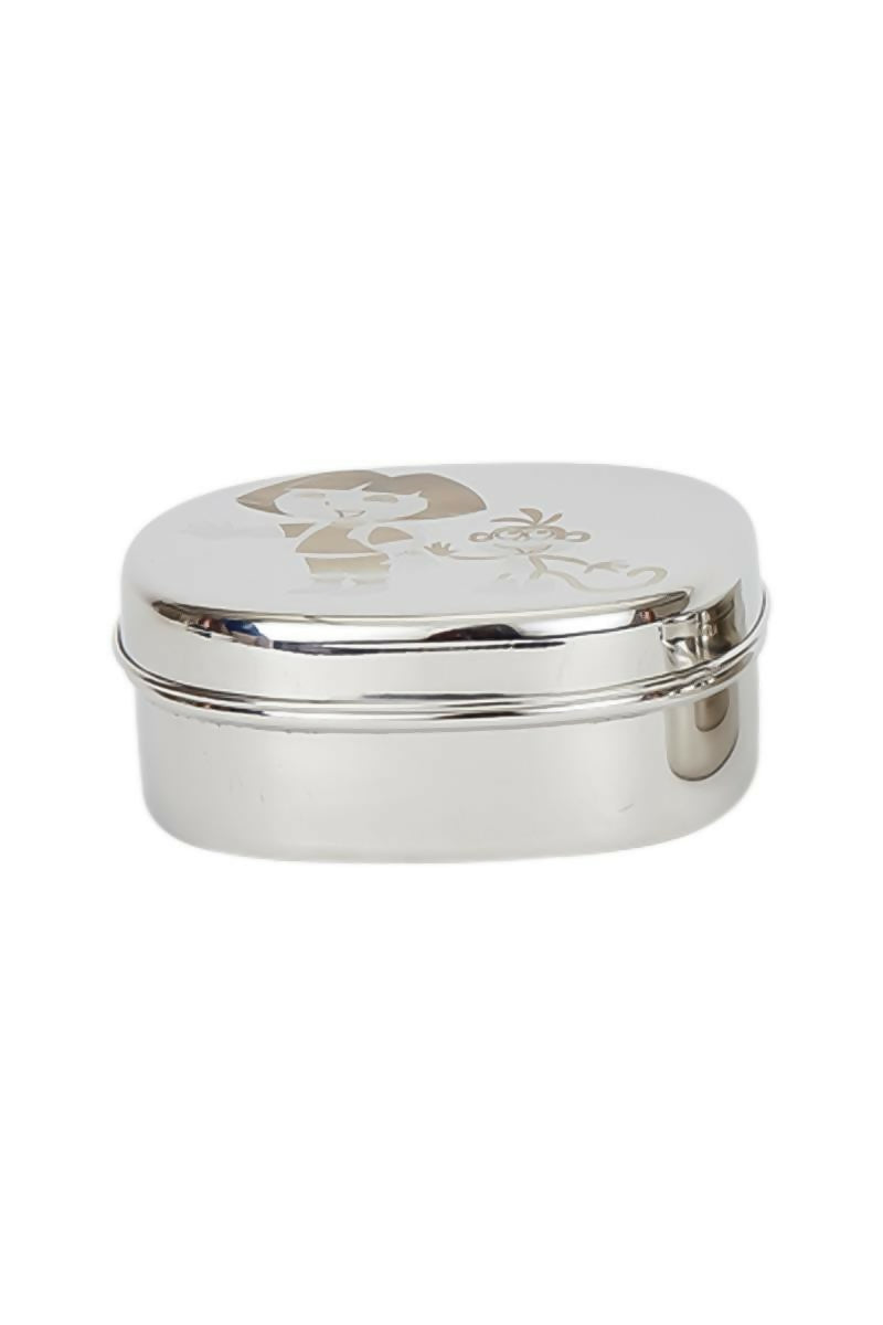 Zion - Stainless Steel Dora Printed Lunch Box - 650 ML