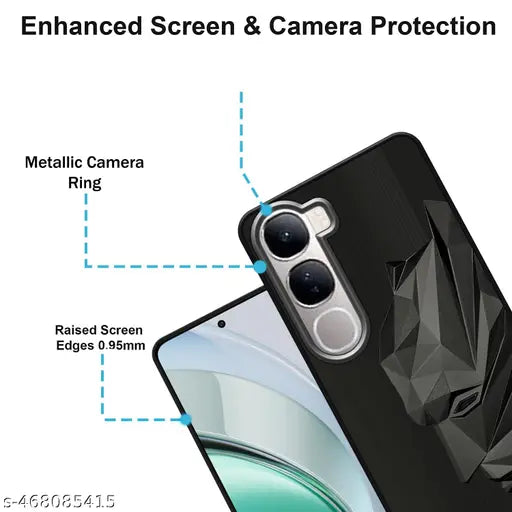 Superhero Engraved logo silicon Case for Vivo Y300