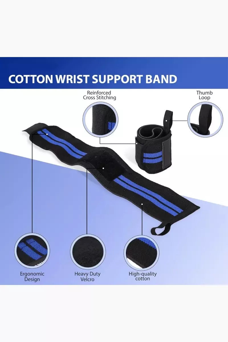 Dublin Weight Lifting Strap/Gym Strap (Free Size)